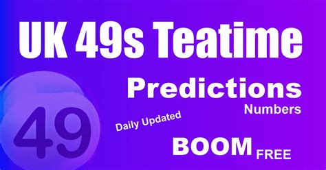 teatime predictions|uk teatime prediction today.